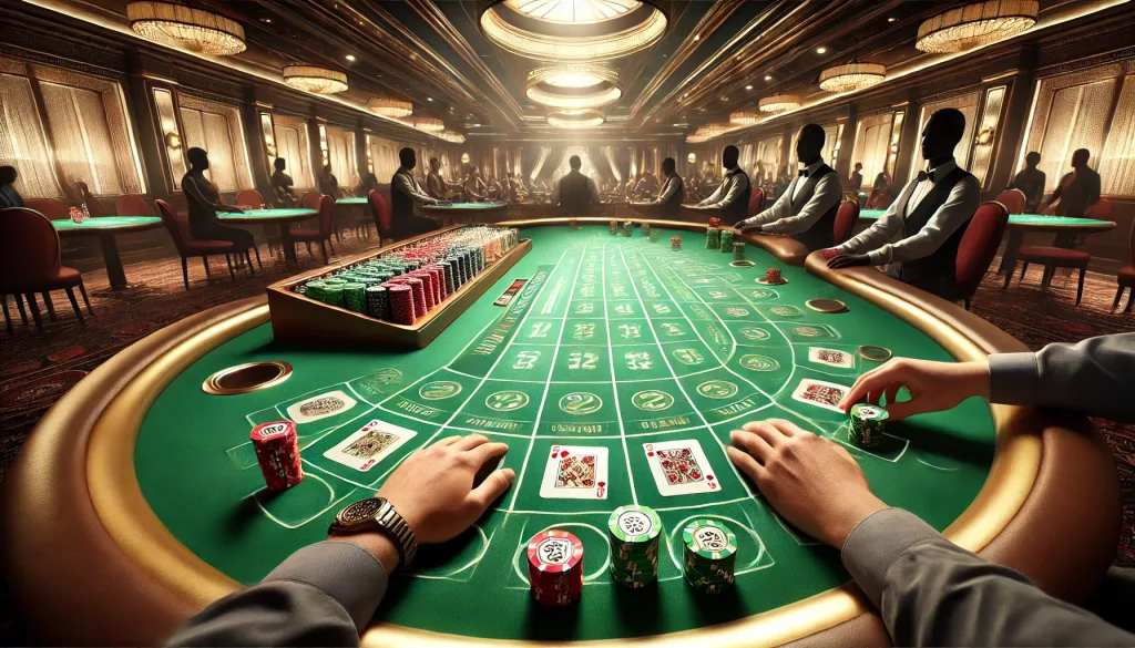 Baccarat strategy concept