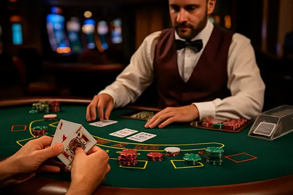 Player blackjack hand