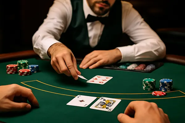 Player blackjack hand